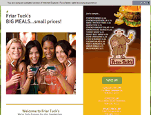 Tablet Screenshot of friartuckswi.com